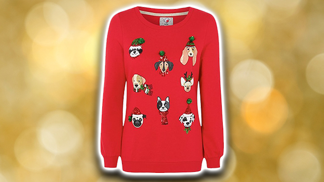 Asda dog shop christmas jumper