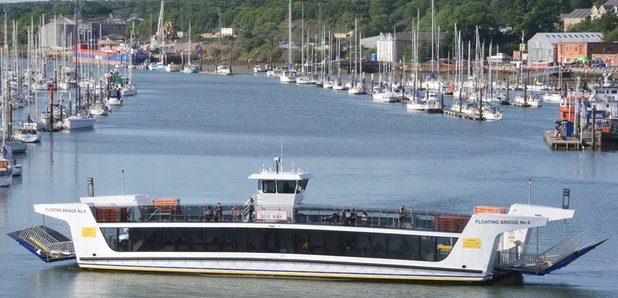 Cowes floating bridge