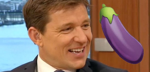 Ben Shephard Has No Idea What The Aubergine Emoji Means ...