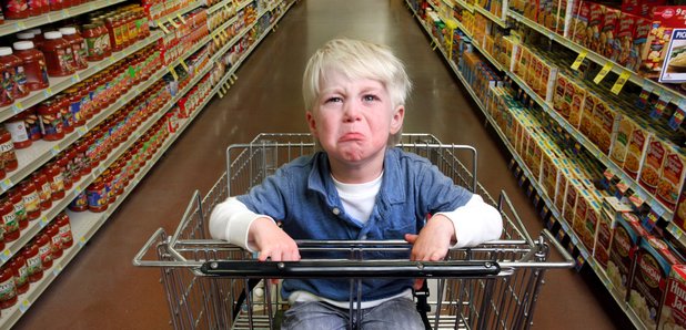 Teens in the supermarket.