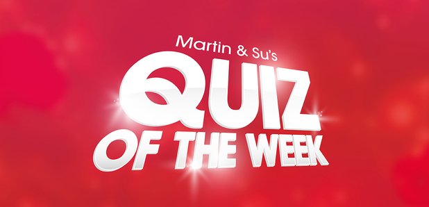 Martin and Su's Quiz of the Week