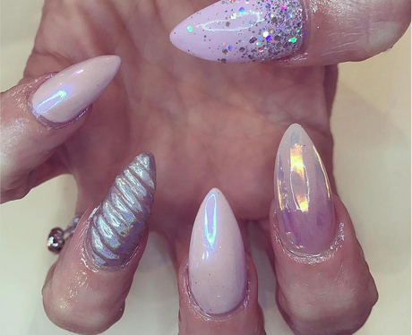 Unicorn nails