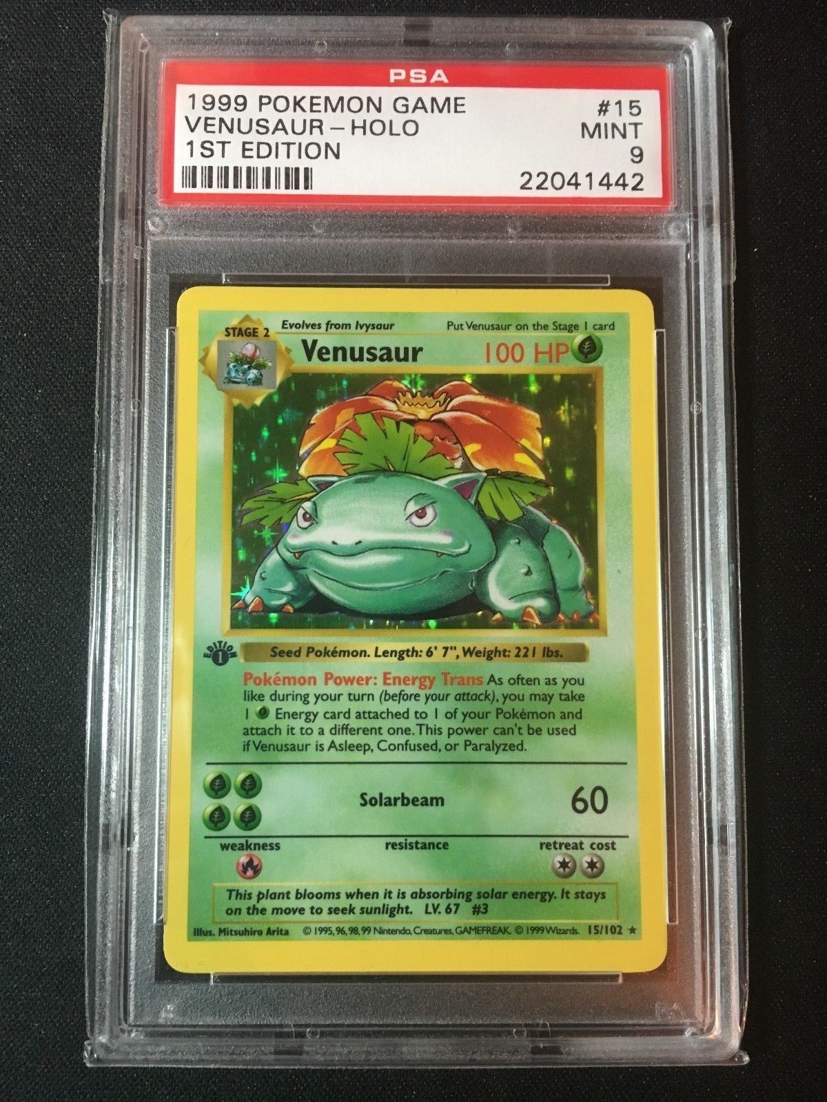 original venusaur card