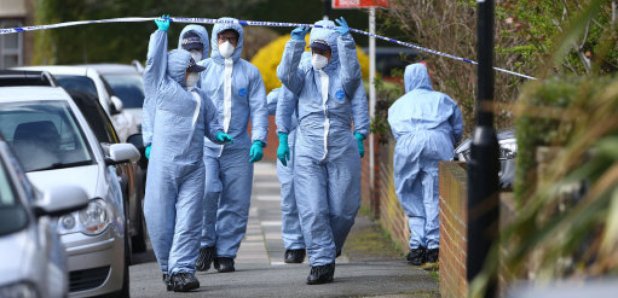 Forensic officers in Hither Green