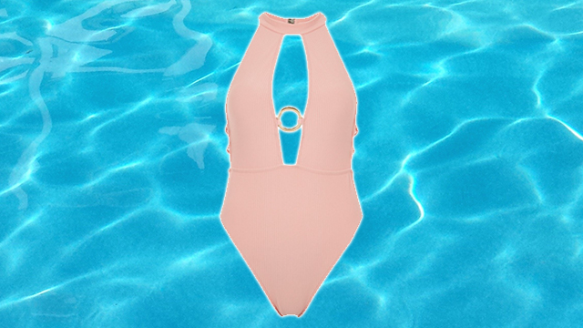 River Island Pink Swimsuit