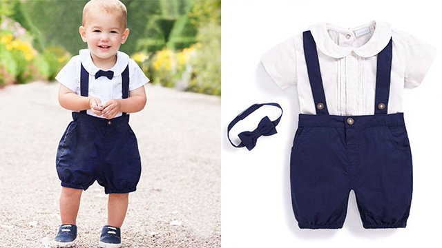 baby boy prince outfit