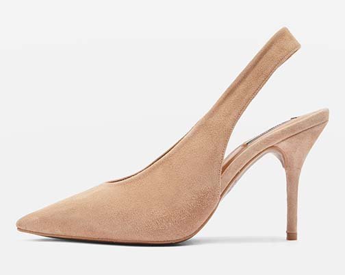 Topshop hot sale nude heels