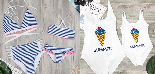 matching mum and daughter swimwear uk