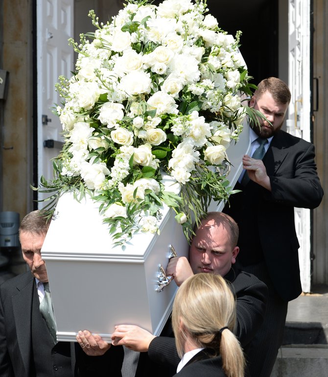 Dale Winton is laid to rest as pals gather at star-studded funeral