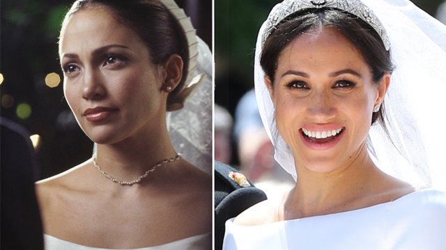 Meghan Markle's All-White Outfit Reminds Us of Jennifer Lopez