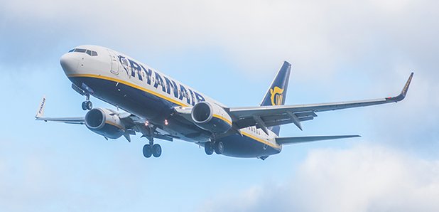 Ryanair plane asset 