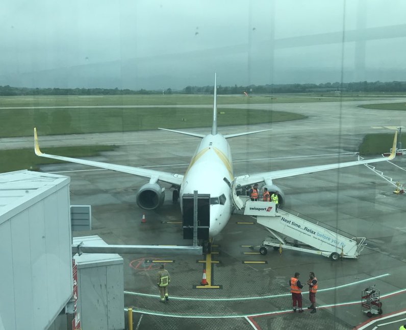 Stansted Airport Plane Collision
