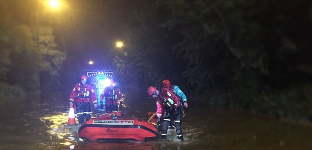 Flood Birmingham Rescue May 2018