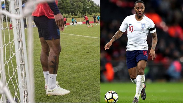 Raheem Sterling S Controversial Gun Tattoo Actually Has A Heartbreaking Meaning Heart