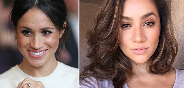 Meghan Markle has a lookalike and she is a spitting image of the Duchess of  Sussex