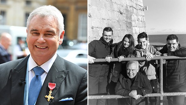 Eamonn Holmes Poses With His Four Lookalike Kids