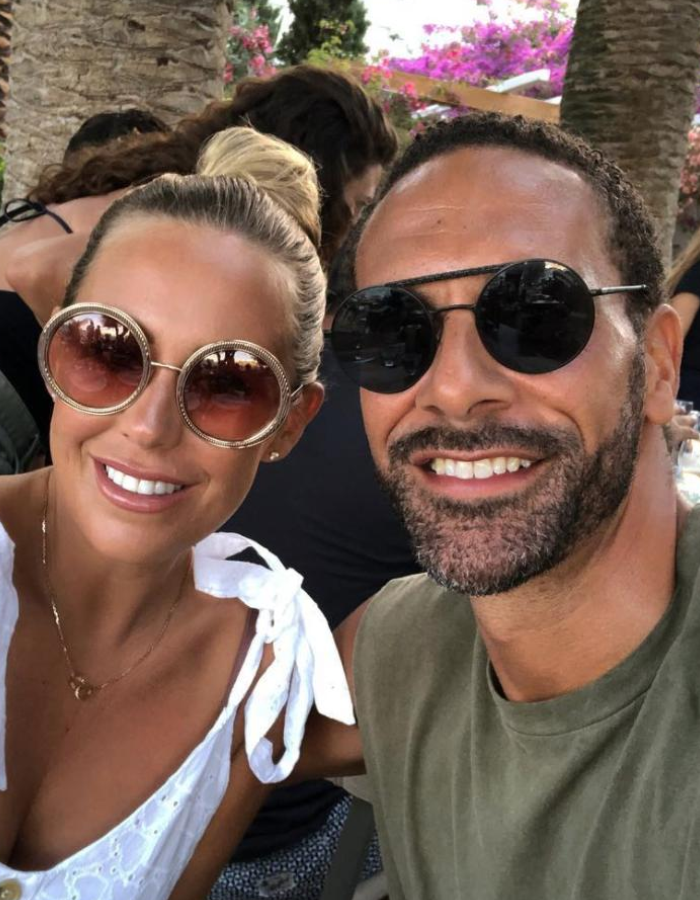 Rio Ferdinand Kate Ferdinand Kate Wright And Rio Ferdinand Engaged