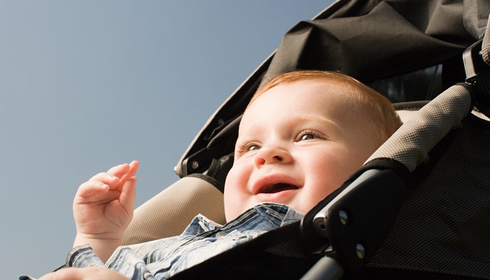 blanket over pram