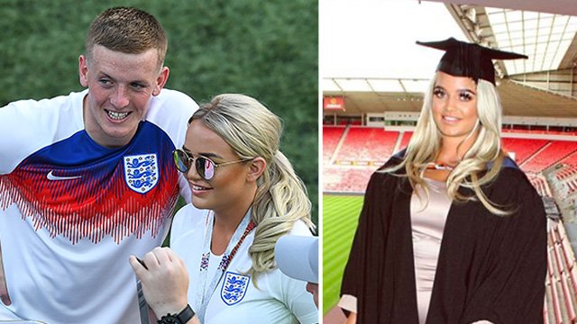 liv Arne trådløs Jordan Pickford girlfriend: Who is Megan Davison? England player's rumoured  fiancée details revealed
