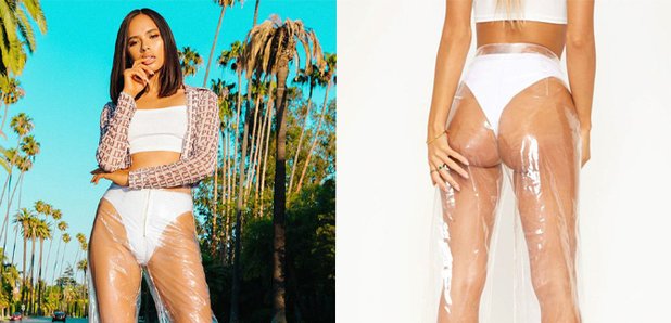 See-through plastic pants are now considered 'Pretty' now