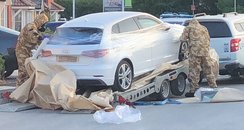 Car seized in Swindon
