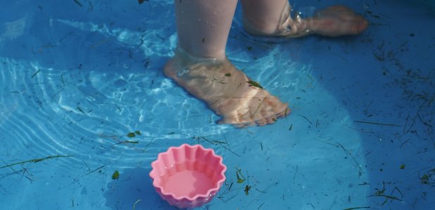 heat up a paddling pool