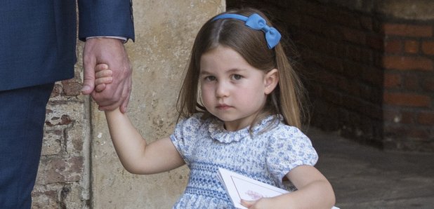 Princess Charlotte tells photographers they're not