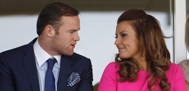 Wayne and Coleen at sport event