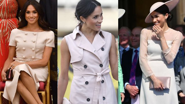 Meghan markle pink on sale coat