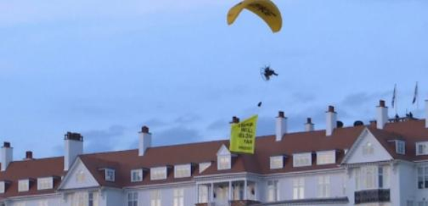 Trump protest turnberry
