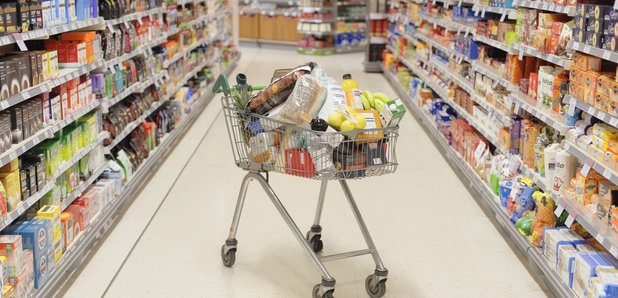 Supermarket trolley 