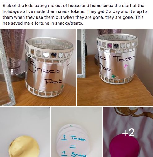 Mum hack to stop her kids snacking