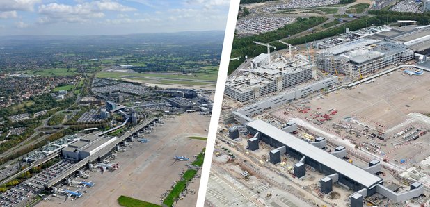 £1bn work on Manchester Airport