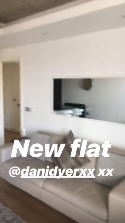 Dani and Jack new flat