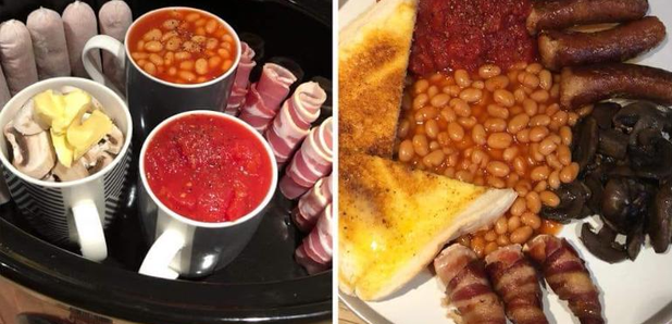 slimming full english