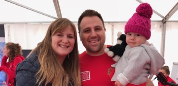 Dean Fletcher who died after Cardiff half with wif