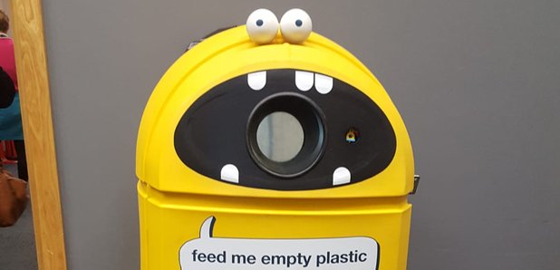 Leeds recycling bin