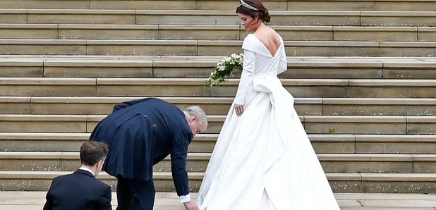 Princess Eugenie Wedding Dress Details Cost Designer And Tiara Revealed
