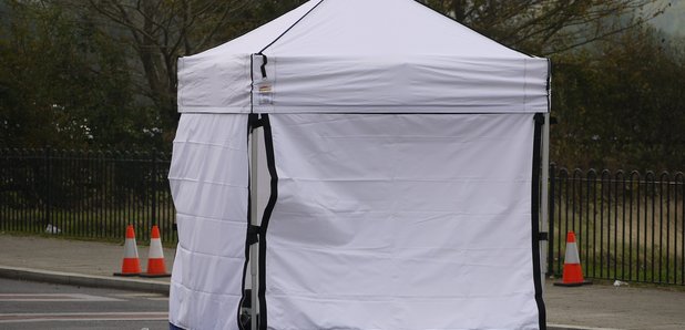 Upton Murder CSI Tent