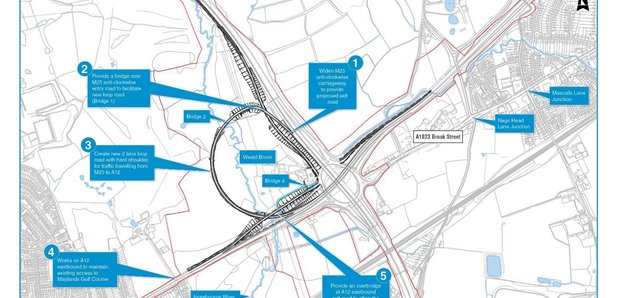 M25 J28 improvements