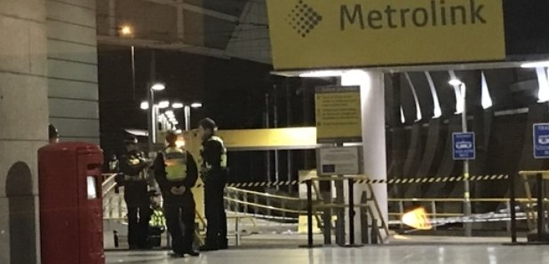 Metrolink stop knife attack Victoria station