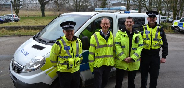 Tim Farron with South Lakes police