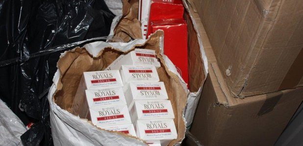 HMRC Seize Cigarettes Bradford