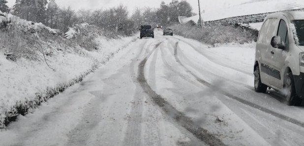 The A684 in Kendal