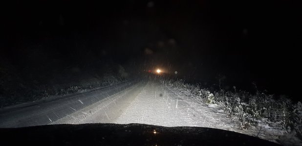  Snow on Suffolk's roads