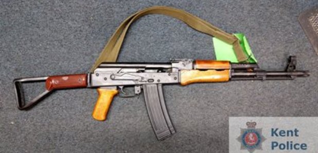 AK47 rifle