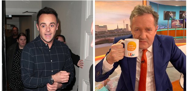 Ant McPartlin vs Piers Morgan