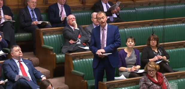 Tim Farron during Transport Questions