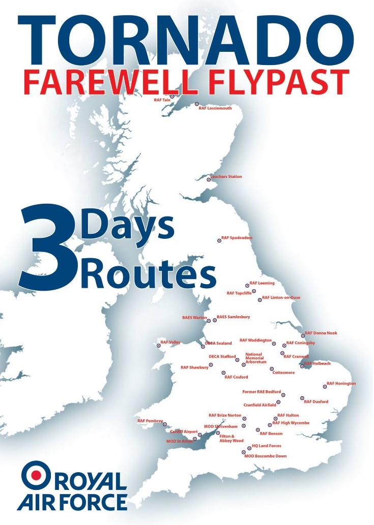 Tornado RAF Finale flights