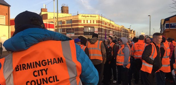 Birmingham Bin Strike Unite Union 